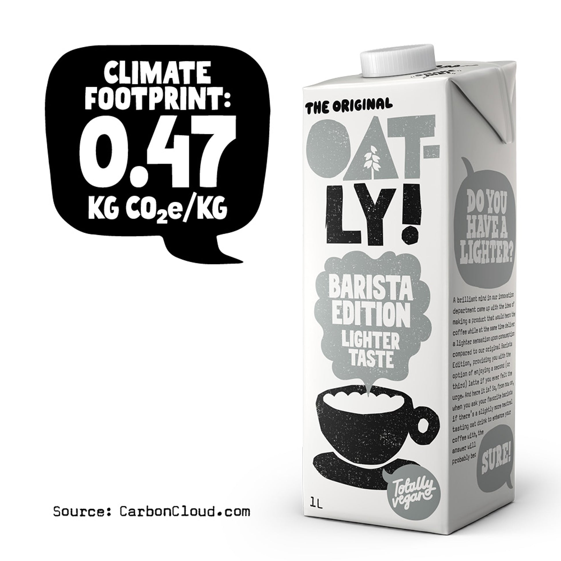 Oatly Barista Edition Lighter Taste Drink 1L — image 2