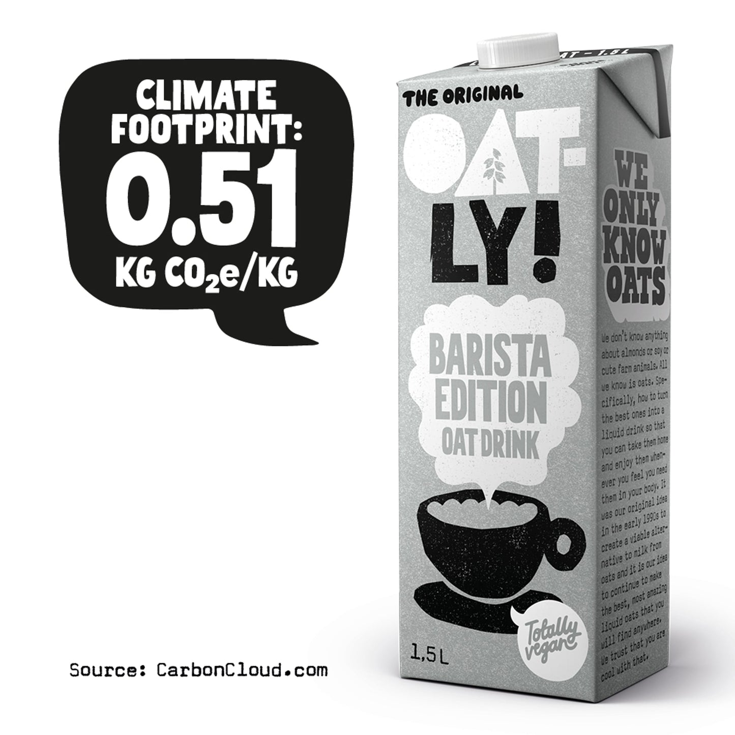 Oatly Oat Drink Barista Edition 1.5L x3 — image 4