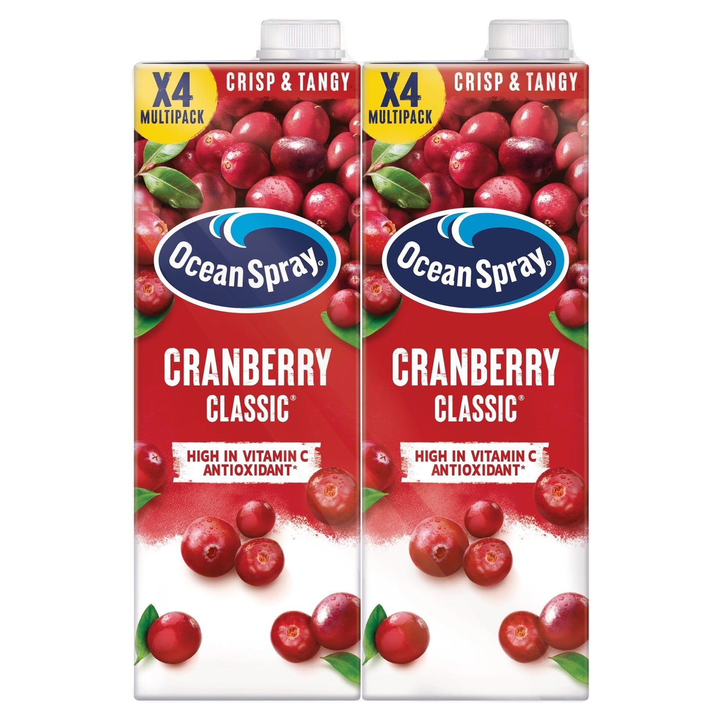 Ocean Spray Cranberry Classic Juice Drink 4 X 1 Litre — image 1