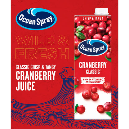 Ocean Spray Cranberry Classic Juice Drink 4 X 1 Litre — image 4