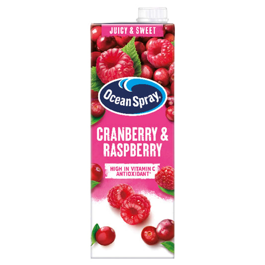 Ocean Spray Cranberry & Raspberry Juice Drink 1 Litre — image 1