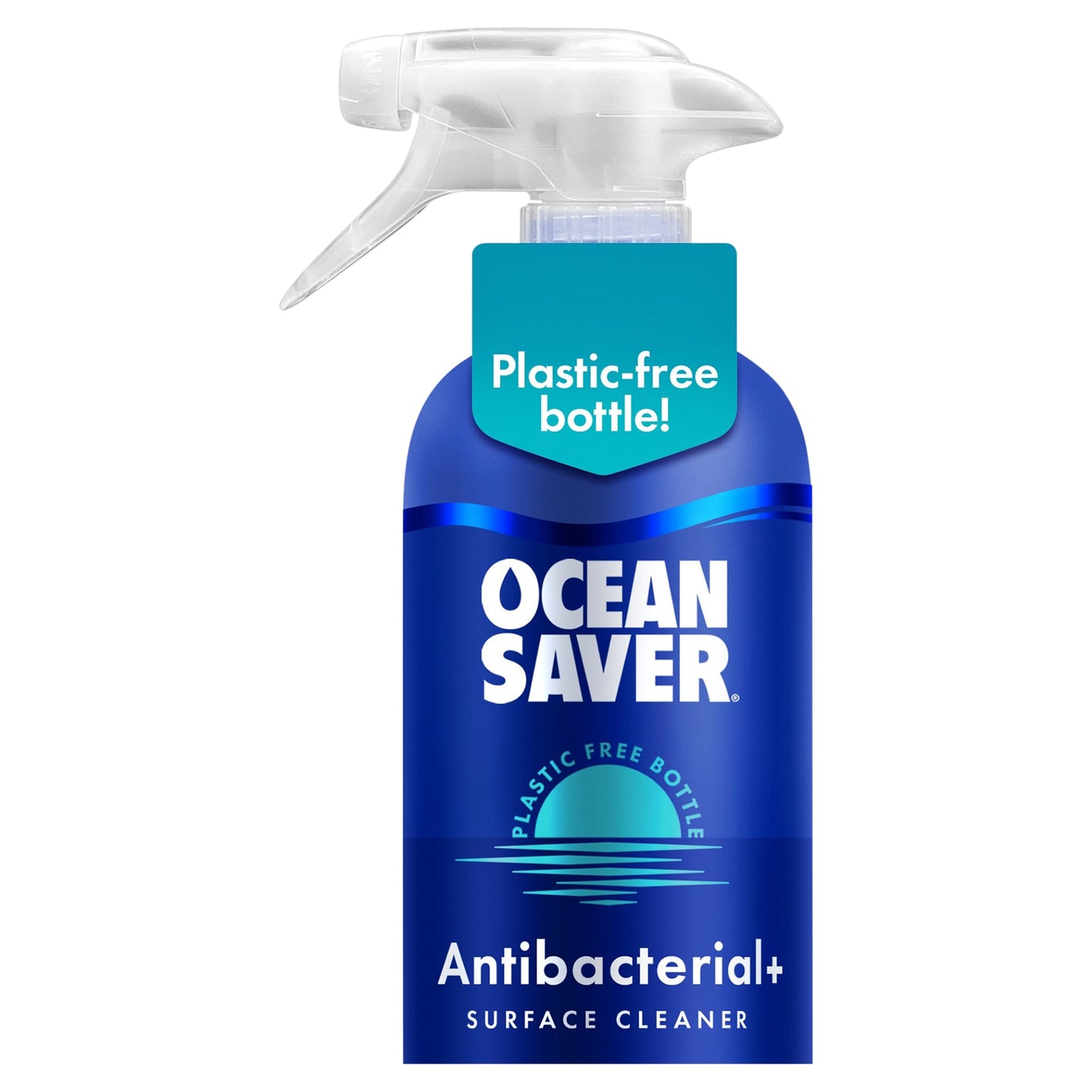 OceanSaver Plastic Free Antibacterial Surface Cleaner Sea Mist & Coastal Wildflowers 750ml — image 1