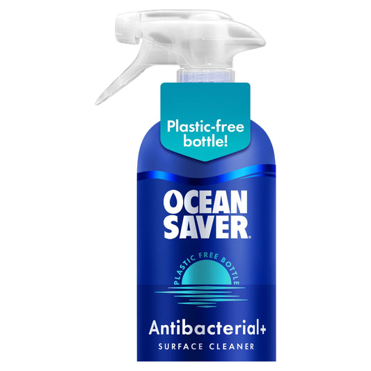 OceanSaver Plastic Free Antibacterial Surface Cleaner Sea Mist & Coastal Wildflowers 750ml — image 1