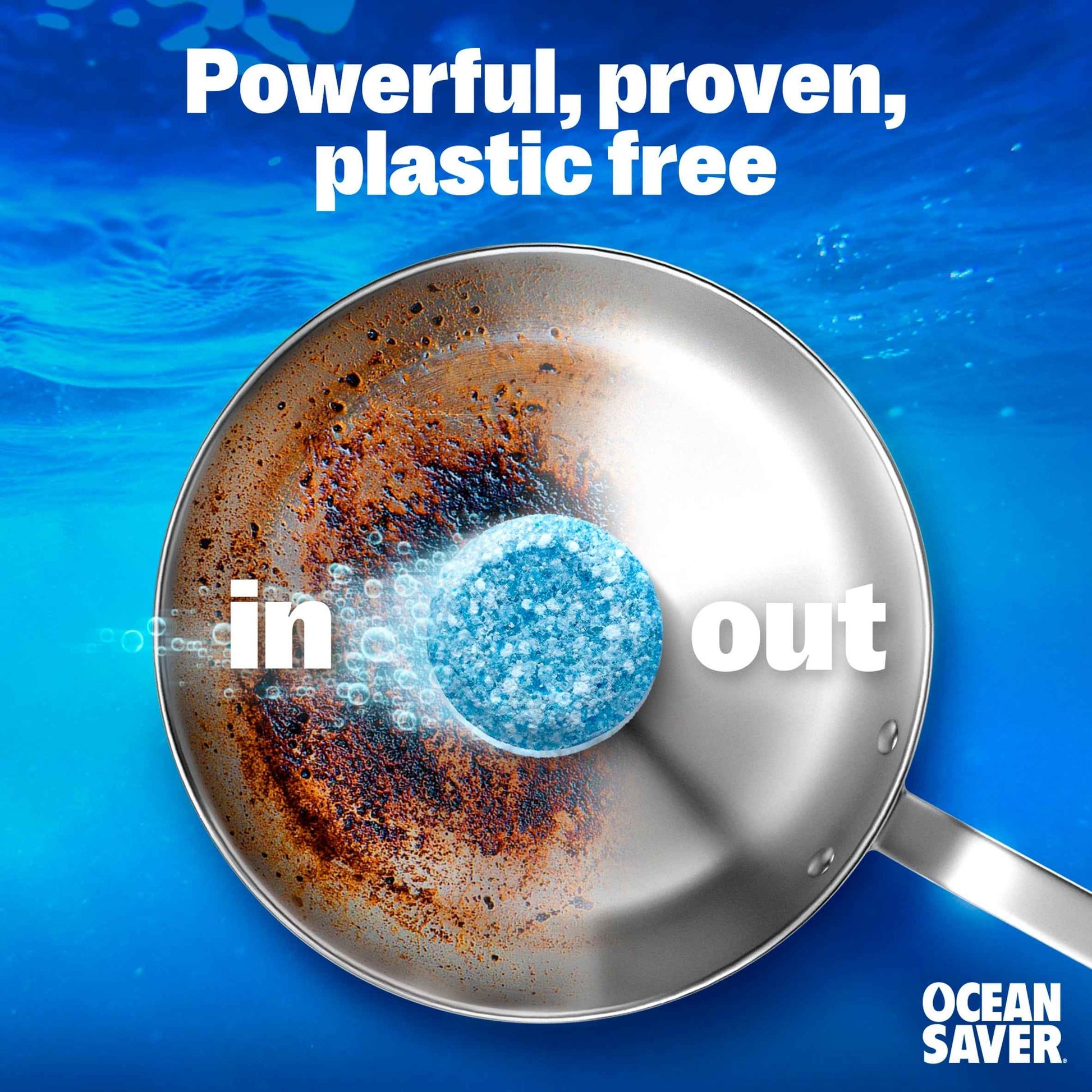 Oceansaver Plastic Free Eco Dishwasher Tablets 30 Pack 420g