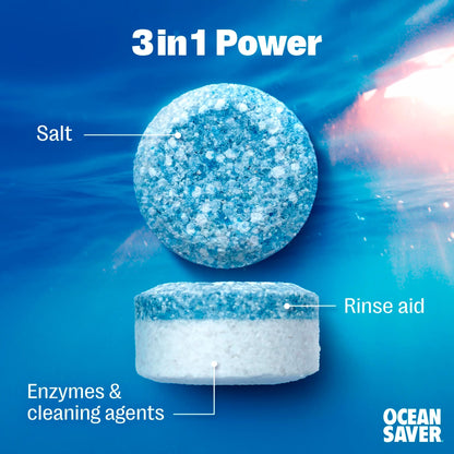 OceanSaver Plastic Free Eco Dishwasher Tablets 30 Pack 420g — image 5