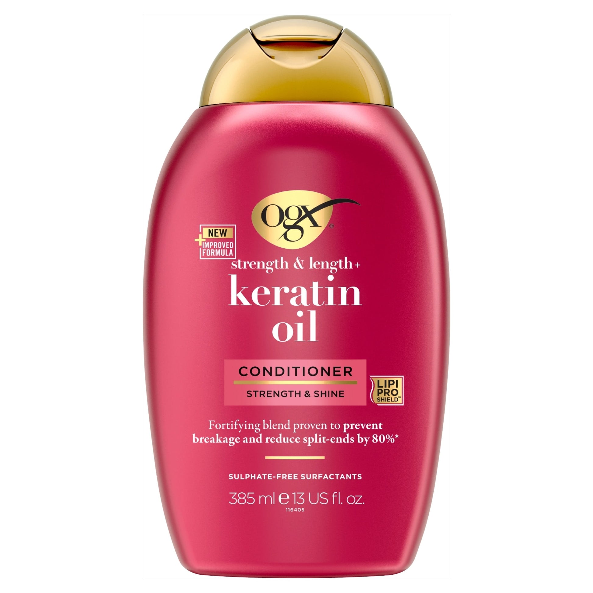 OGX Anti-Breakage Keratin Conditioner for Dry Hair 385ml — image 1