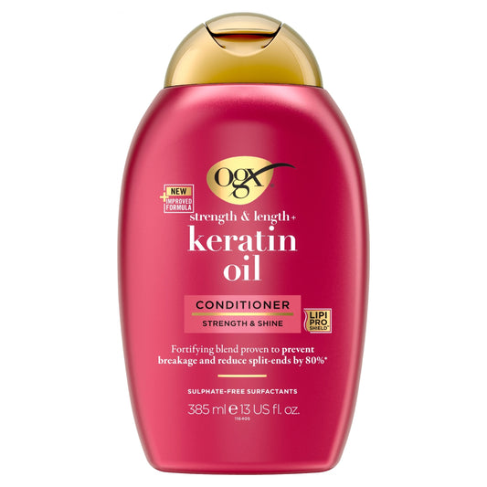 OGX Anti-Breakage Keratin Conditioner for Dry Hair 385ml — image 1