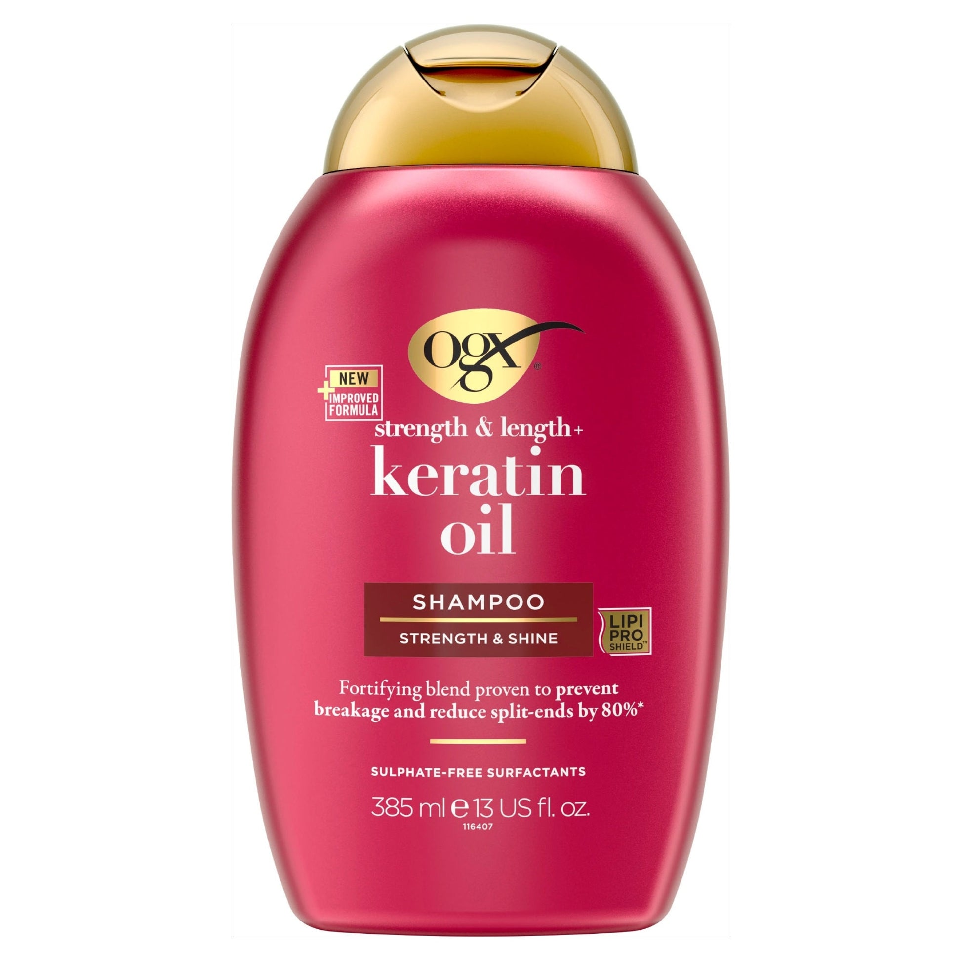 OGX Anti-Breakage Keratin Shampoo for Dry Hair 385ml — image 1