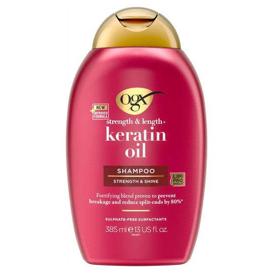 OGX Anti-Breakage Keratin Shampoo for Dry Hair 385ml — image 1