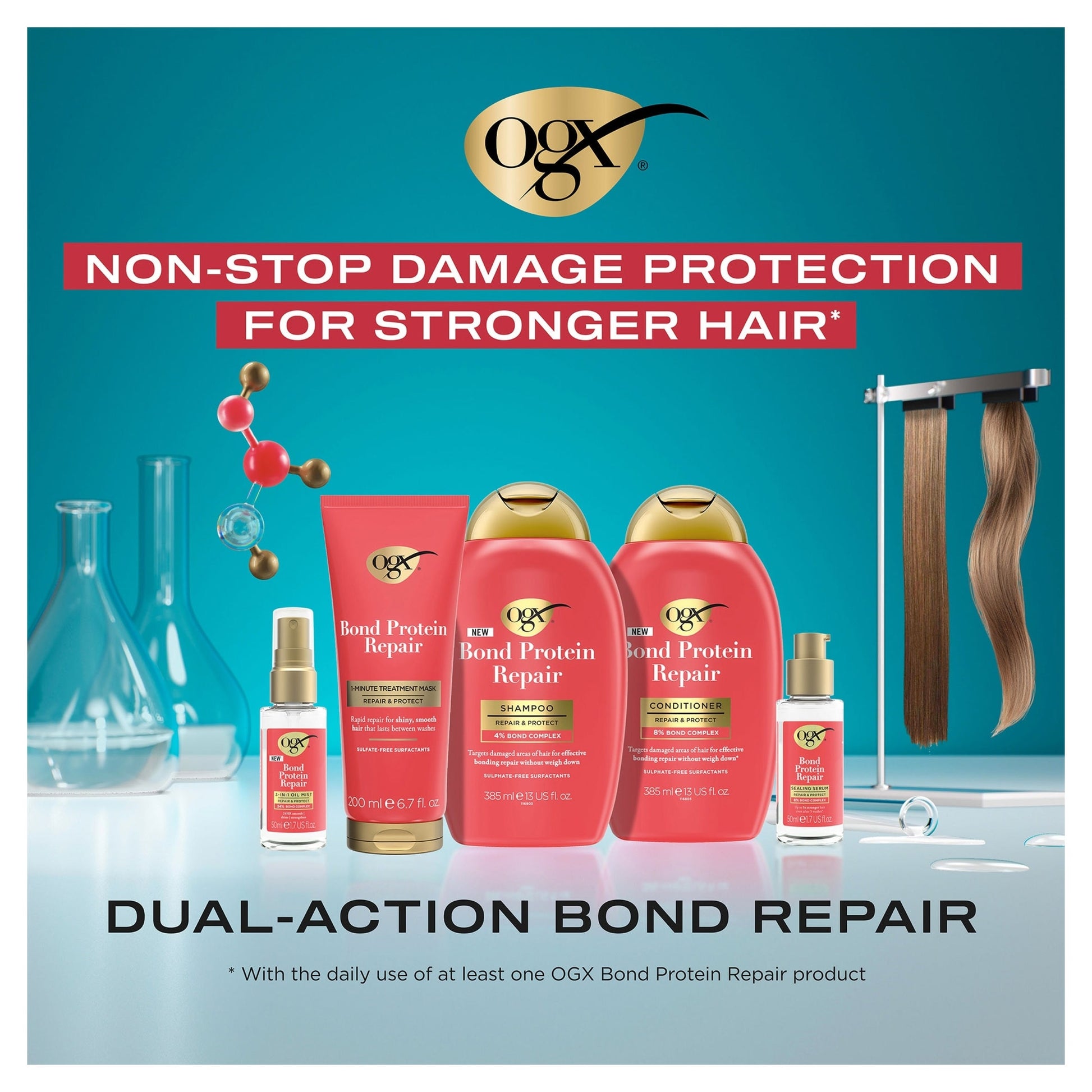 OGX Bond Protein Repair Conditioner 385ml — image 4