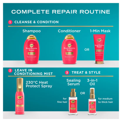OGX Bond Protein Repair Heat Protect Spray 193ml — image 4