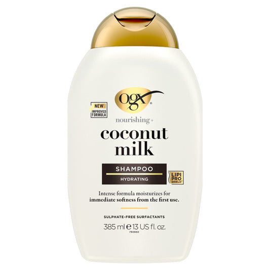 OGX Coconut Milk Shampoo for Dry and Damaged Hair 385ml — image 1