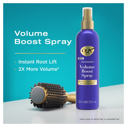 OGX Niacinamide + Volume Boost Spray 233ml — image 2