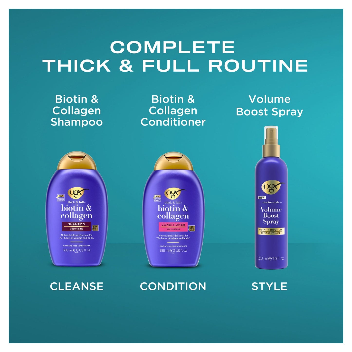 OGX Niacinamide + Volume Boost Spray 233ml — image 4