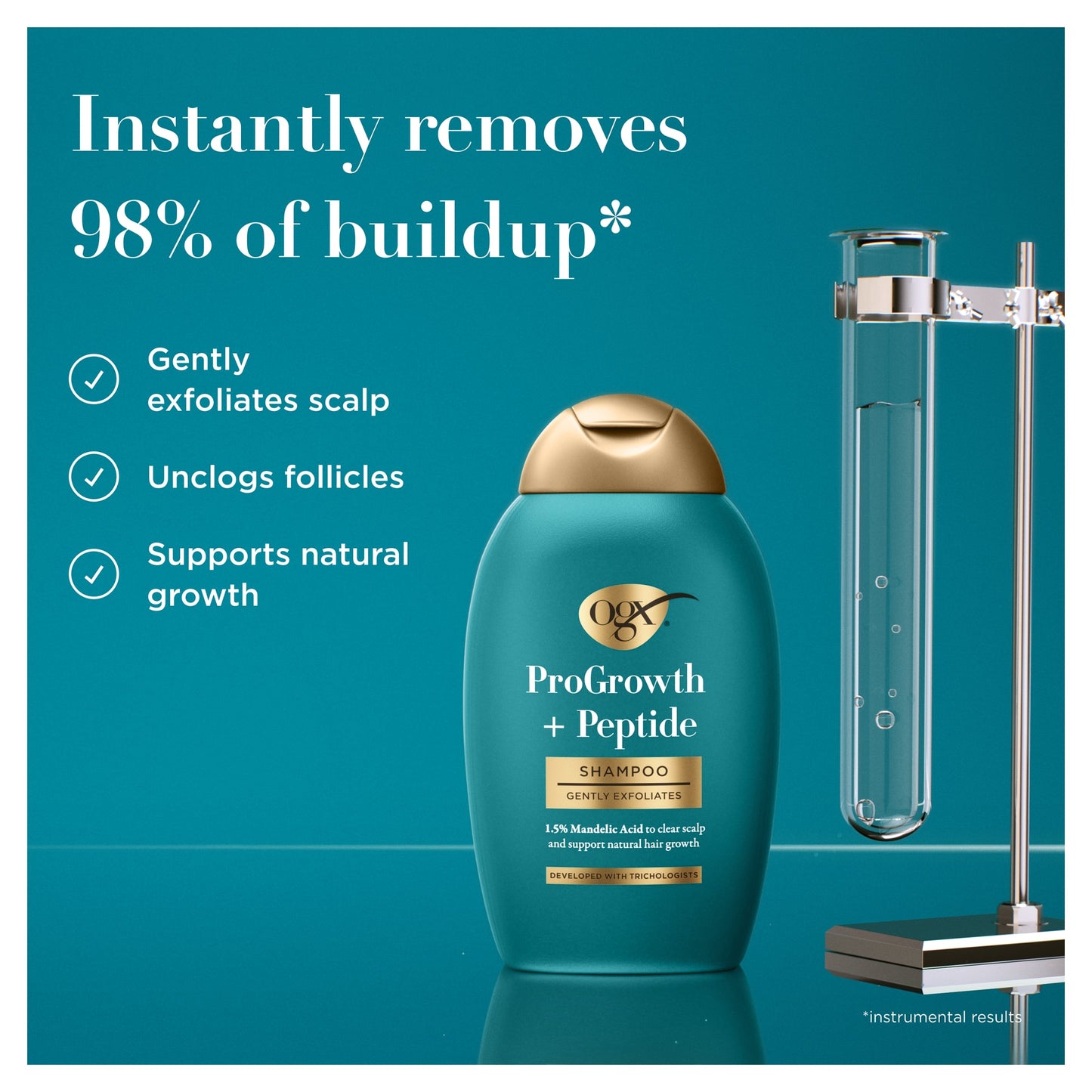OGX Pro Growth + Peptide Shampoo 385ml​ — image 3