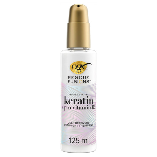 OGX Rescue Fusions Keratin Deep Recovery Overnight Treatment 125ml — image 1