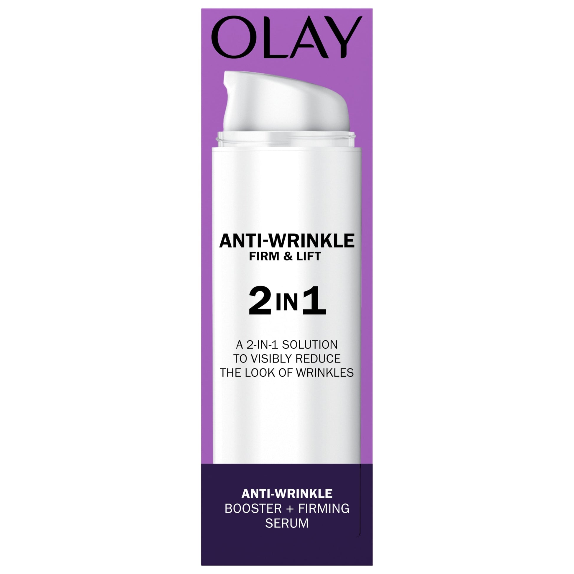 Olay Anti-Wrinkle Firm & Lift 2in1 Booster + Firming Serum 50ml — image 1