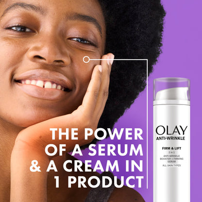 Olay Anti-Wrinkle Firm & Lift 2in1 Booster + Firming Serum 50ml — image 2
