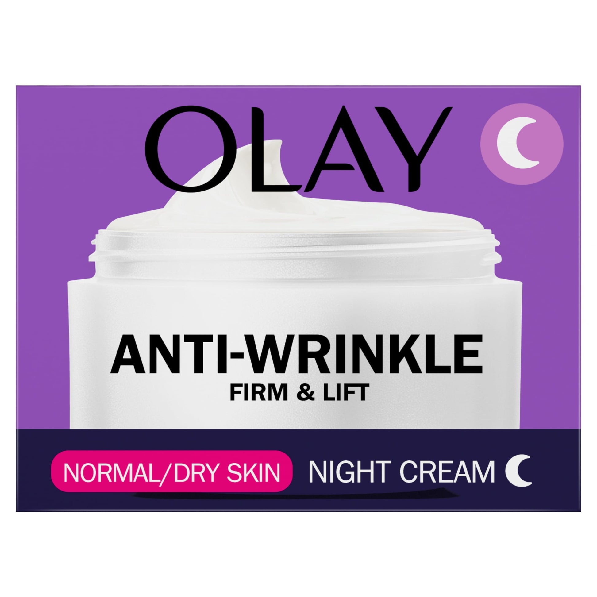 Olay Anti Wrinkle Firm & Lift Night Moisturiser 50ml — image 1