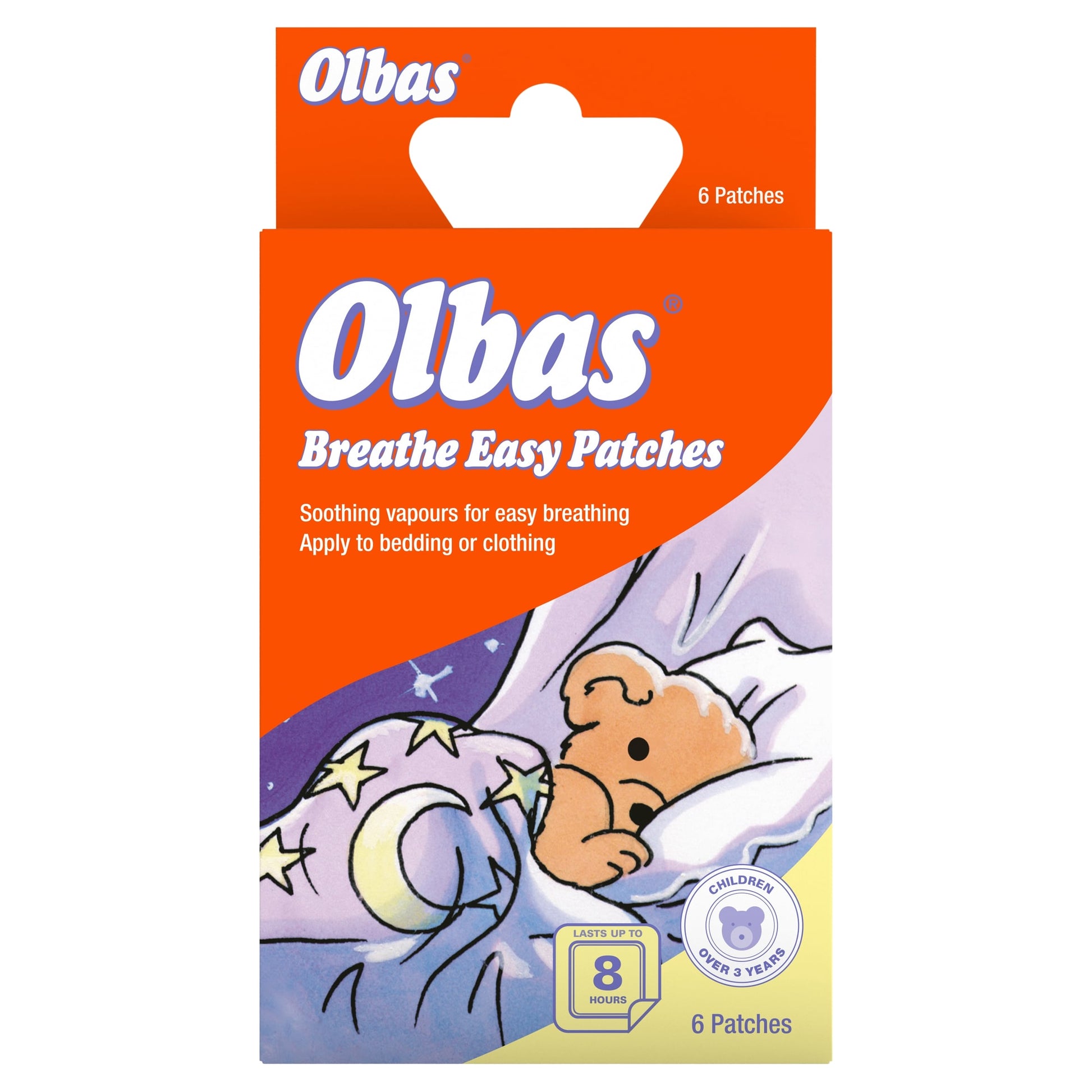 Olbas Breathe Easy Patches - Soothing Vapours for Easy Breathing (Pack of 6) — image 1