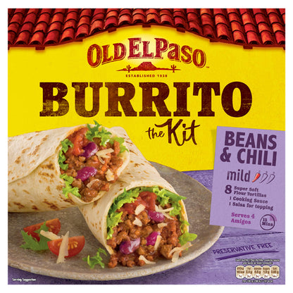 Old El Paso Burrito Dinner Kit 620G — image 1