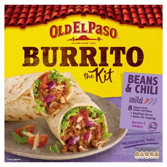 OLD EL Paso Burrito Dinner Kit 620g