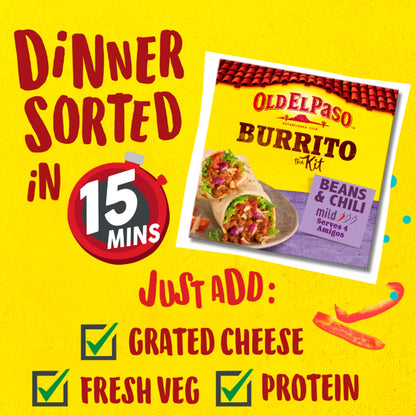 Old El Paso Burrito Dinner Kit 620G — image 2