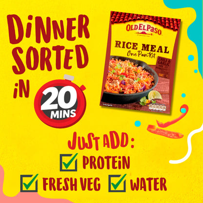 Old El Paso Chilli & Garlic Rice Kit 355G — image 2