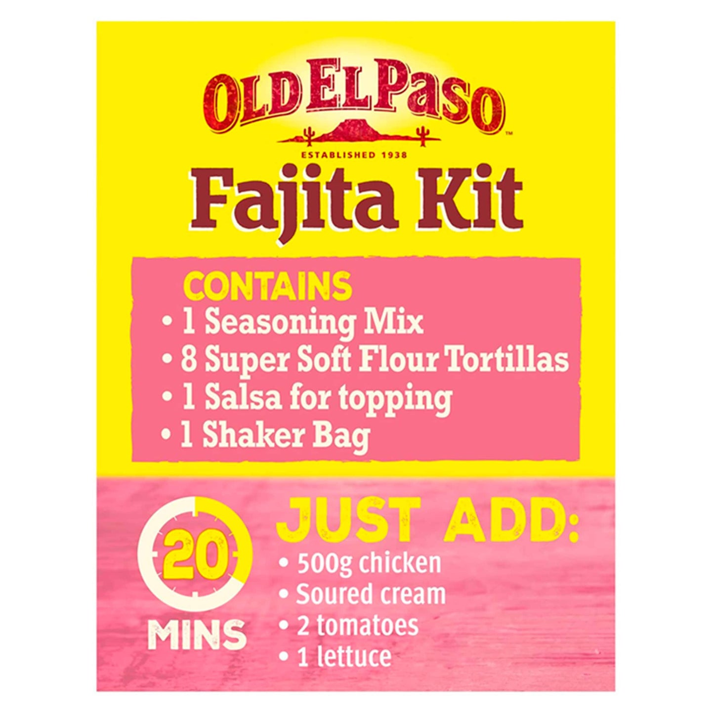 Old El Paso Crispy Chicken Fajita Kit 555G — image 3