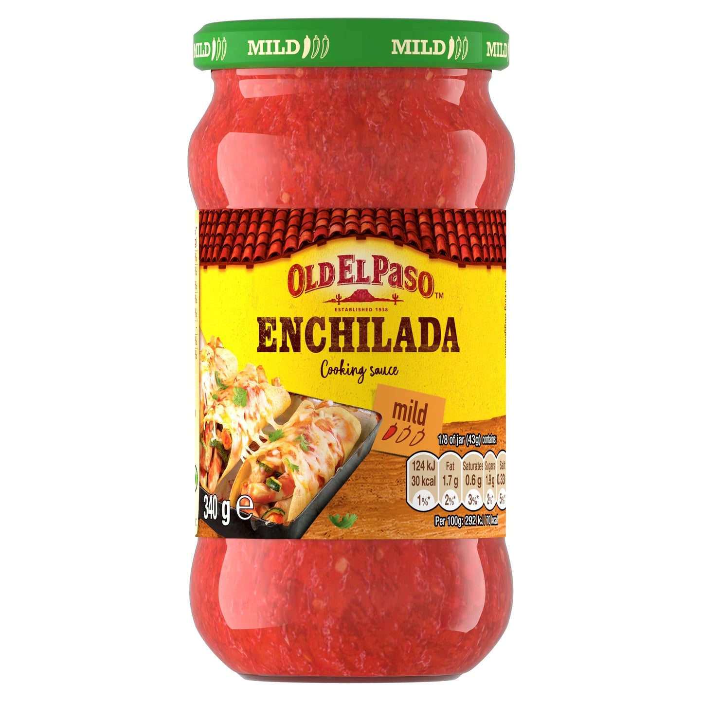 Old El Paso Enchilada Sauce Mild 340G — image 1