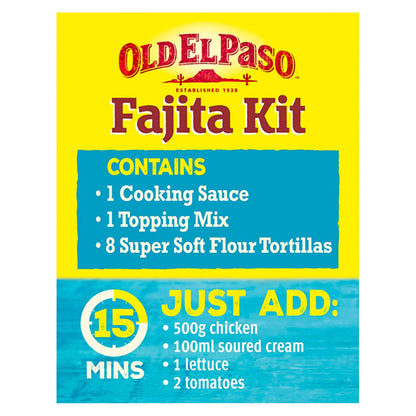 Old El Paso Extra Mild Fajita Dinner Kit 476G — image 2