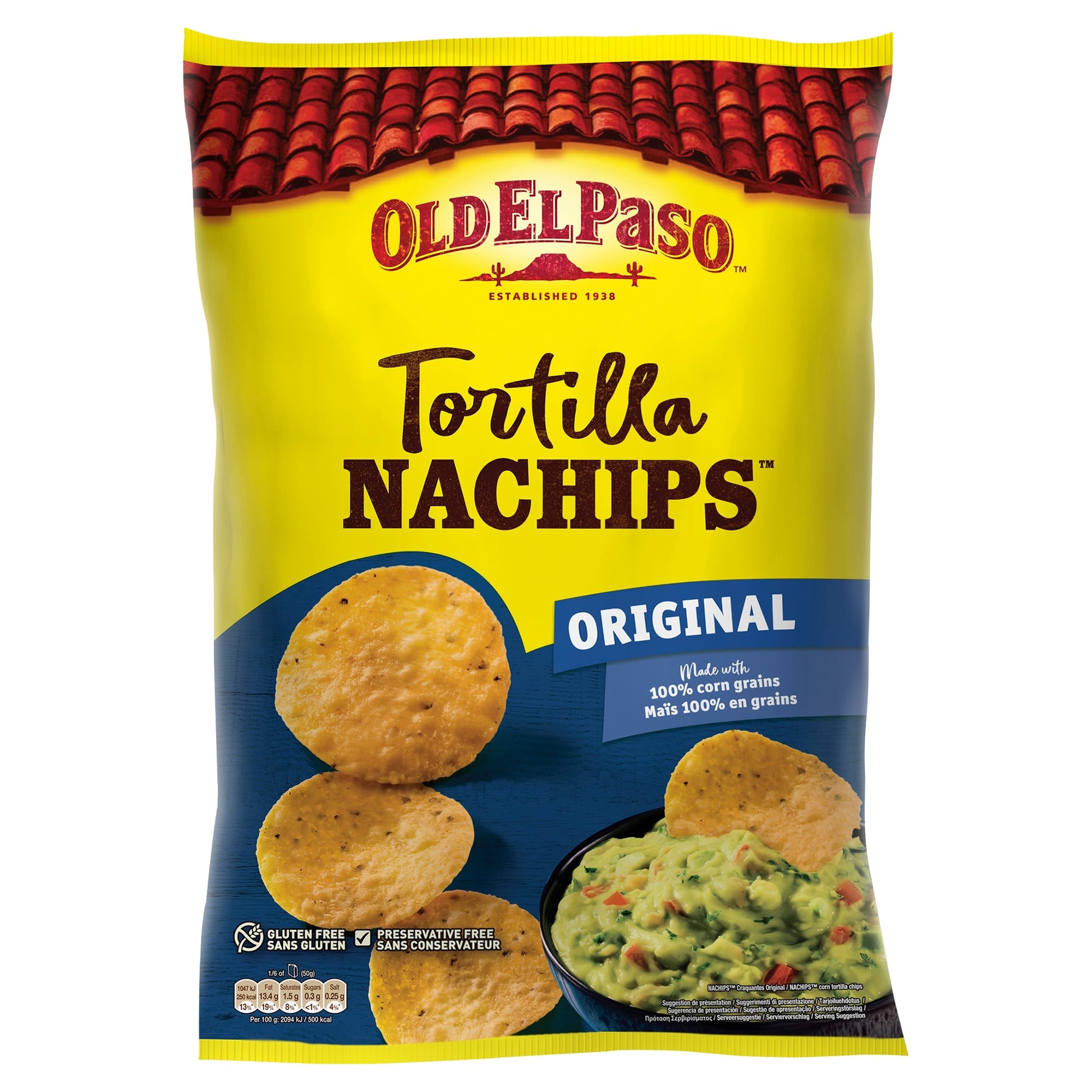 Old El Paso Nachips Original 185G — image 1