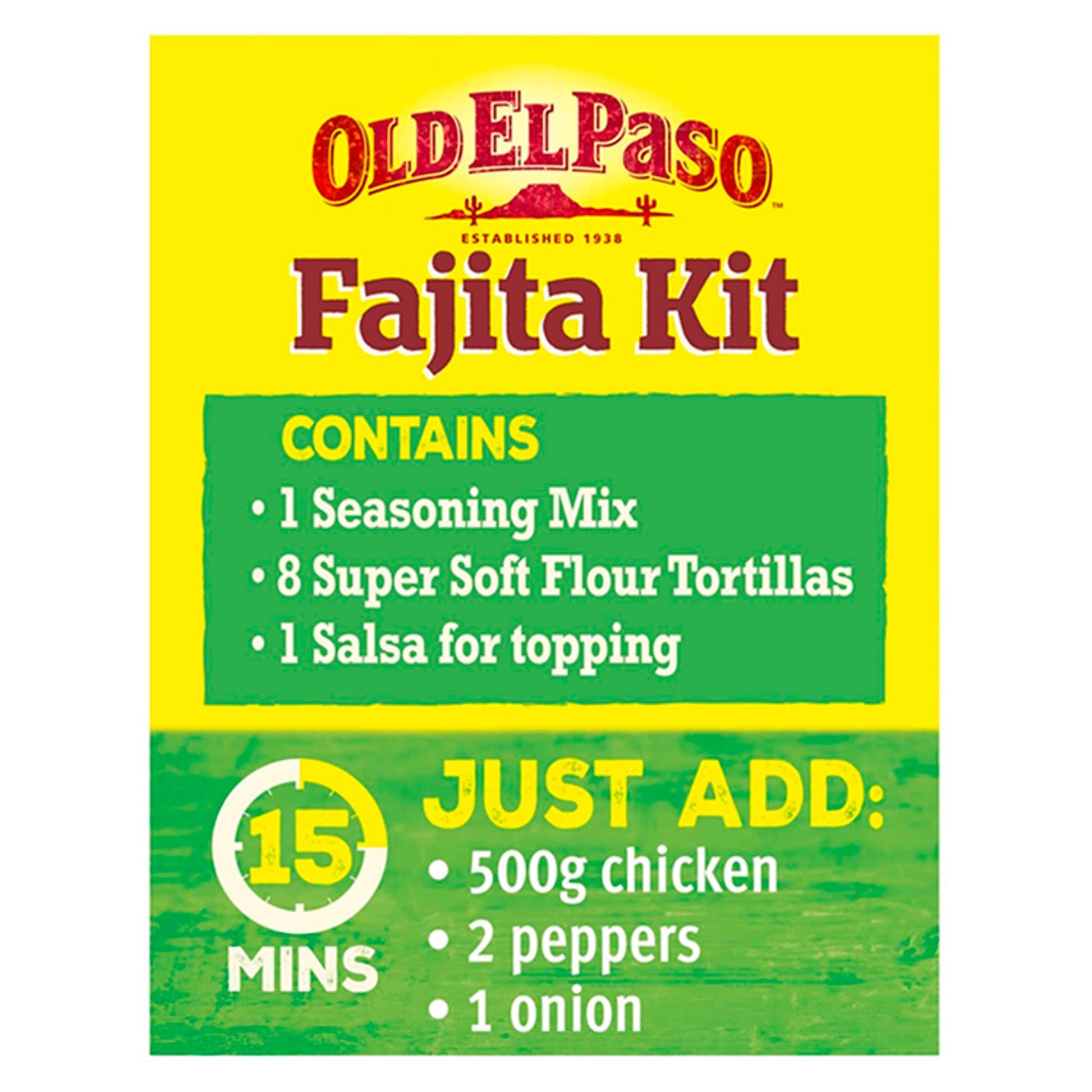 Old El Paso Smoky Bbq Fajita Dinner Kit 500G — image 2