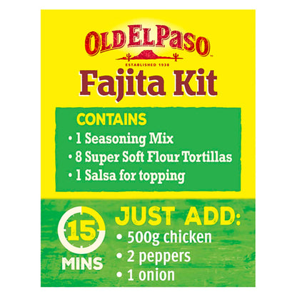 Old El Paso Smoky Bbq Fajita Dinner Kit 500G — image 2