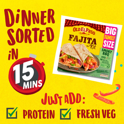 Old El Paso Smoky Bbq Family Fajita Kit 750G — image 2