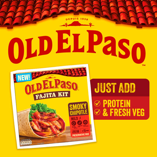 Old El Paso Smoky Chipotle Fajita Kit 500g — image 2