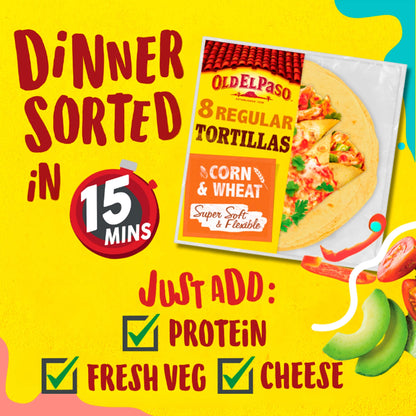 Old El Paso Soft Corn Tortillas Wraps X8 335G — image 2
