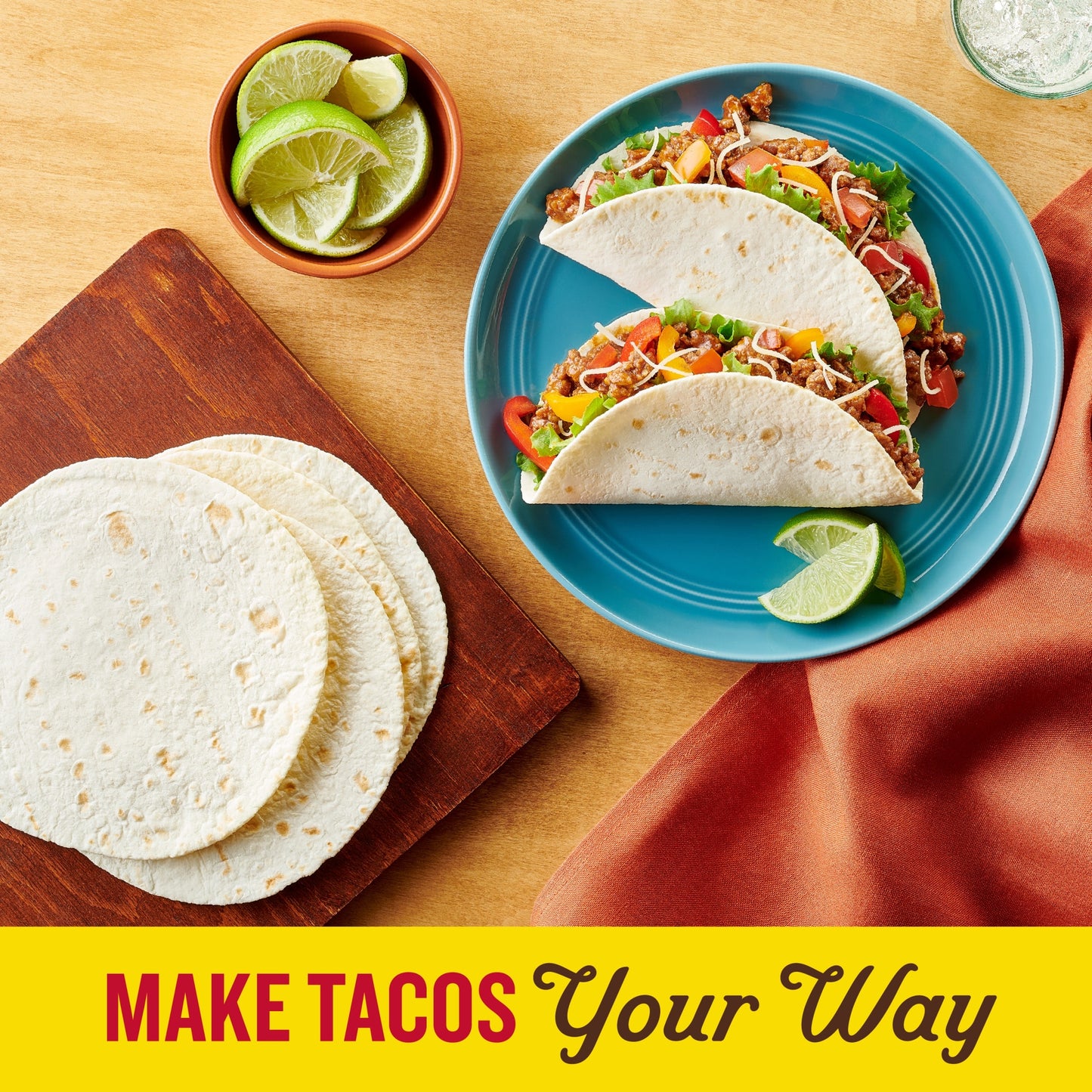 Old El Paso Soft Taco Kit Sweet Paprika & Garlic 499g — image 3