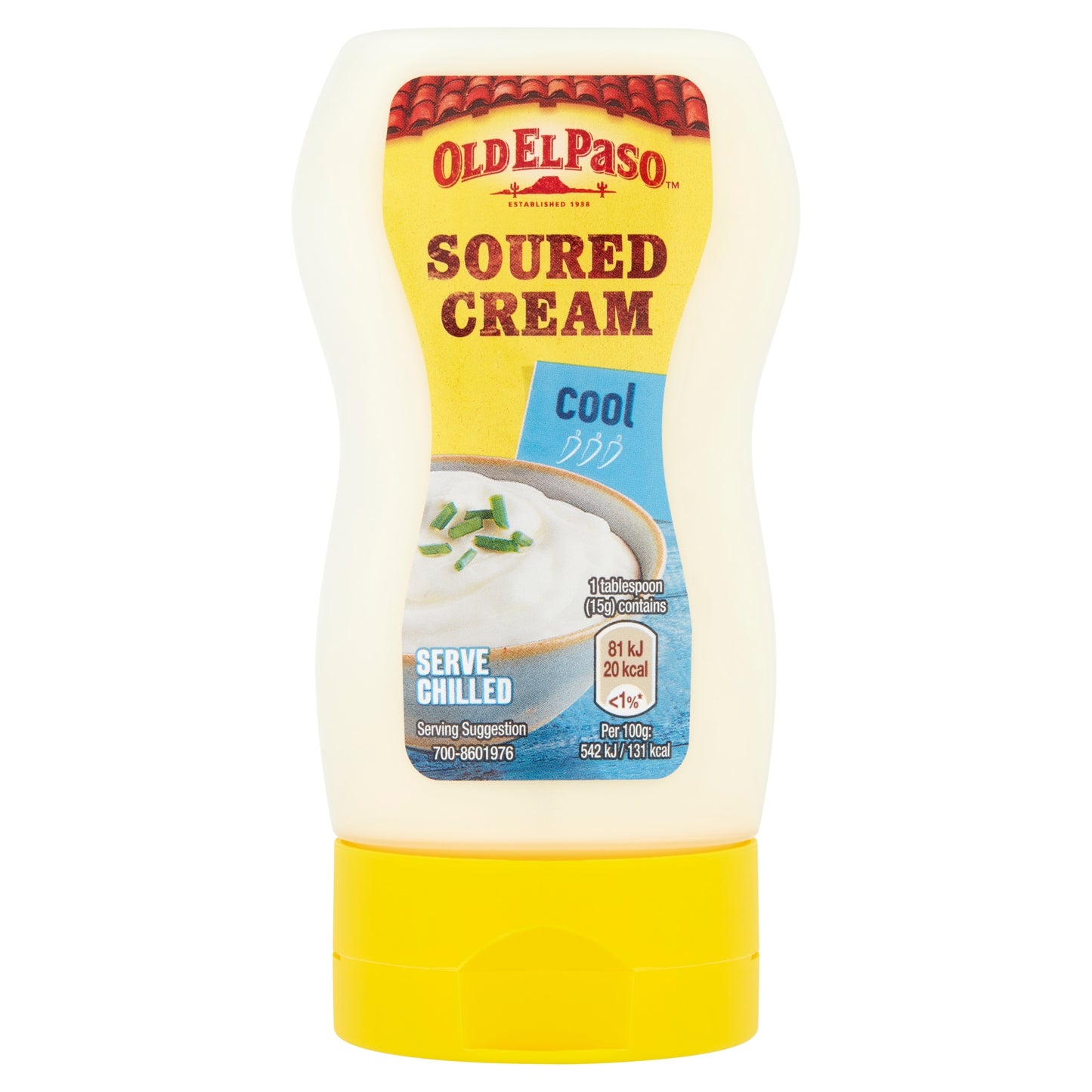 Old El Paso Squeezy Sour Cream 230G — image 1