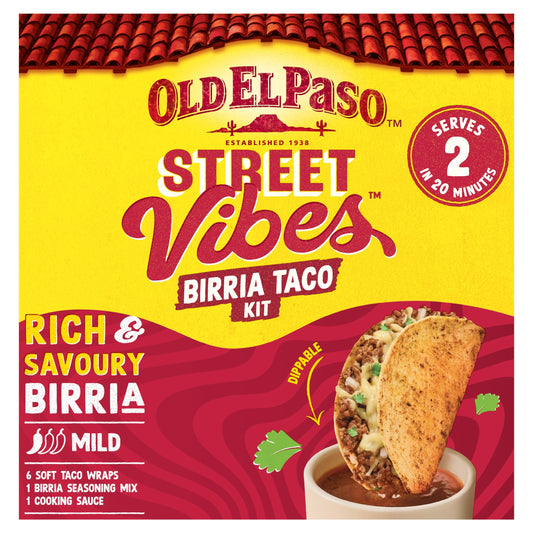 Old El Paso Street Vibes Birria Soft Taco Kit 257g — image 1