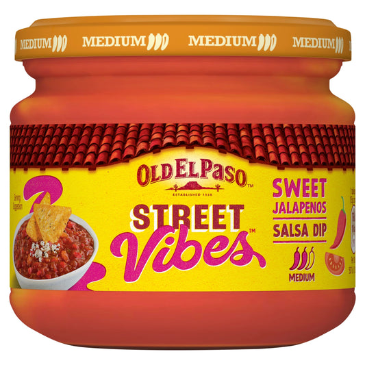 Old El Paso Street Vibes Salsa Dip - Sweet Jalapenos 335g — image 1