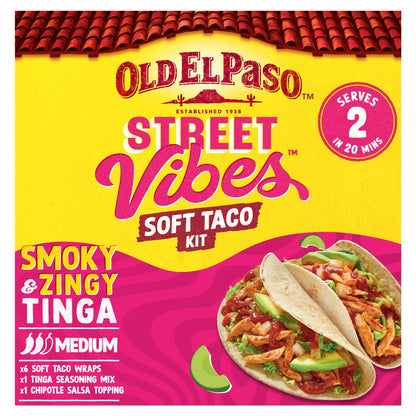 Old El Paso Street Vibes Soft Taco Kit Tinga 257g — image 1