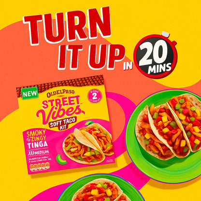Old El Paso Street Vibes Soft Taco Kit Tinga 257g — image 2