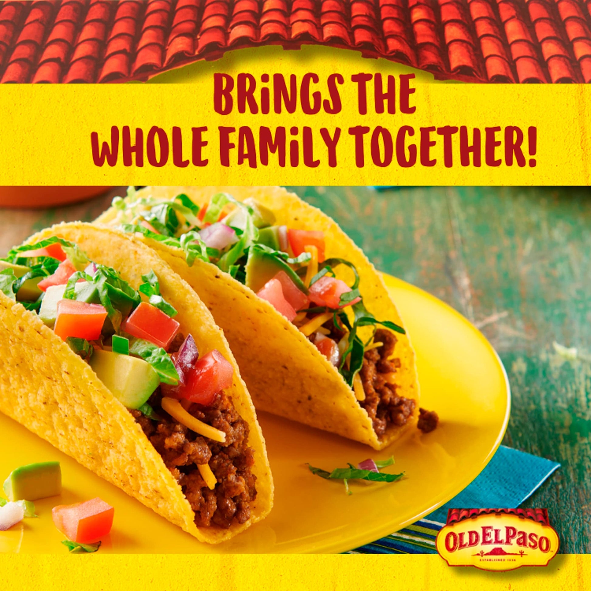 Old El Paso Sweet Paprika & Garlic Crunchy Taco Kit 308g — image 3
