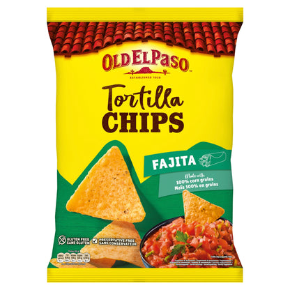 Old El Paso Tortilla Chips - Fajita 185g — image 1