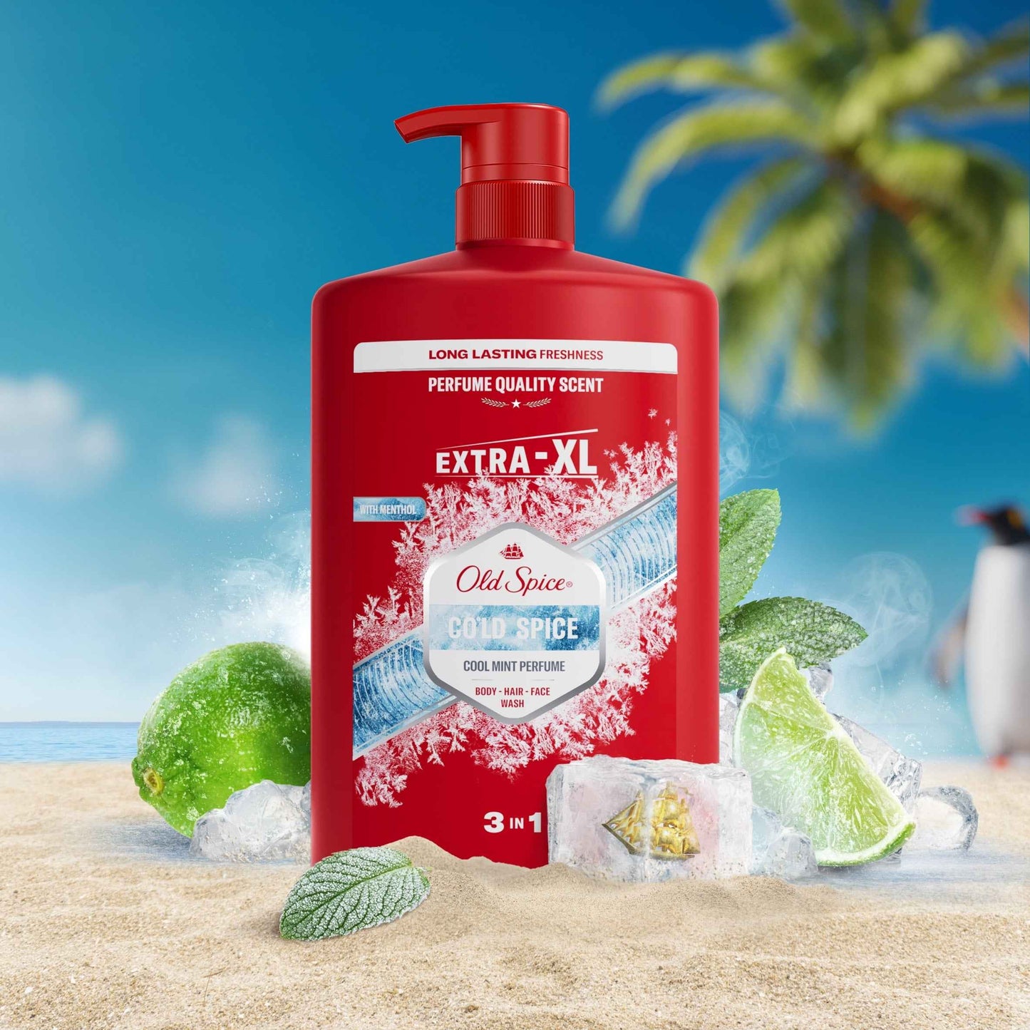 OLD SPICE Cold Spice Cool Mint Shower Gel 1 L