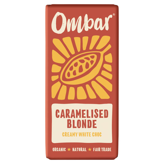 Ombar Blonde Caramelised white Choco Bar 70g — image 1