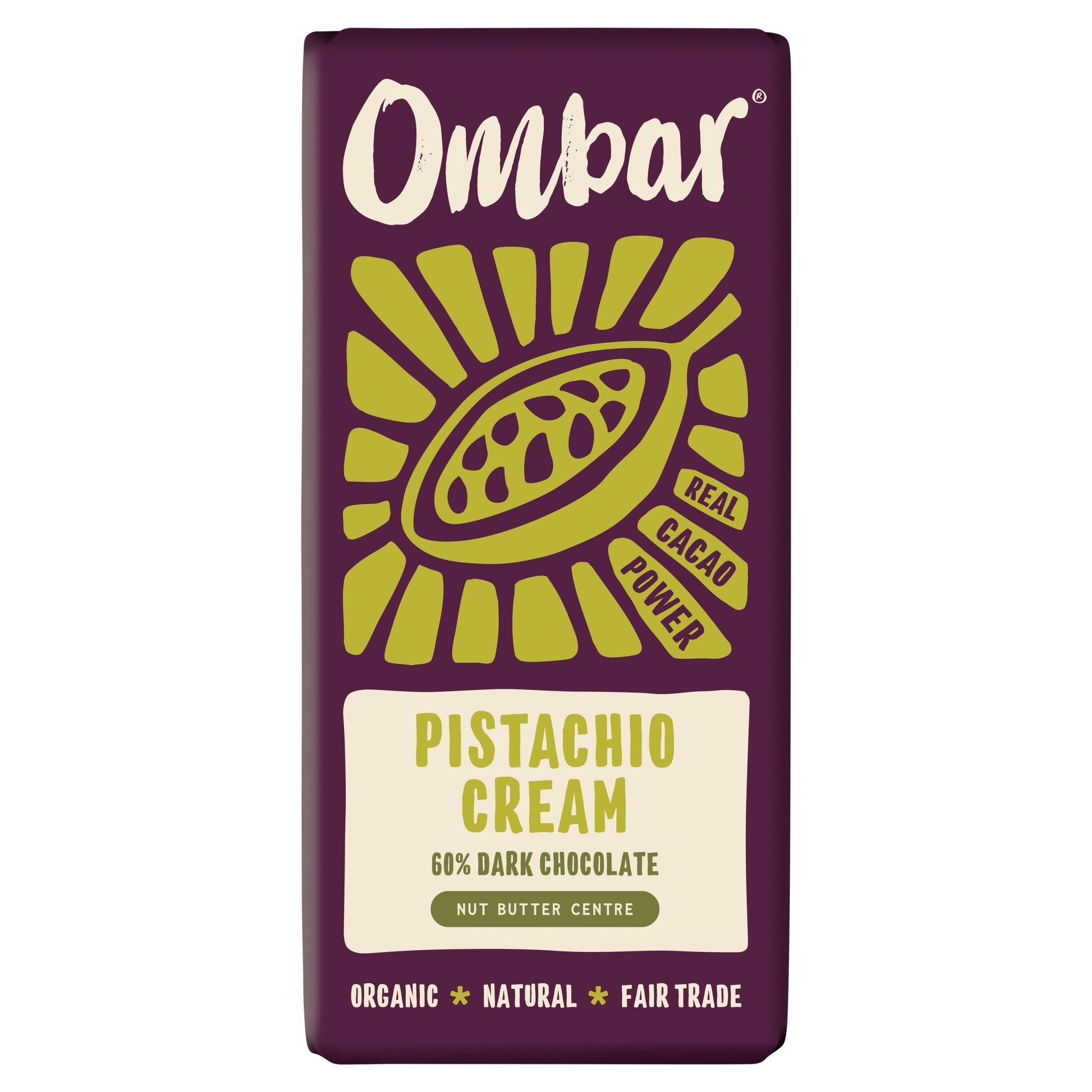 Ombar Centres Pistachio chocolate 70g — image 1