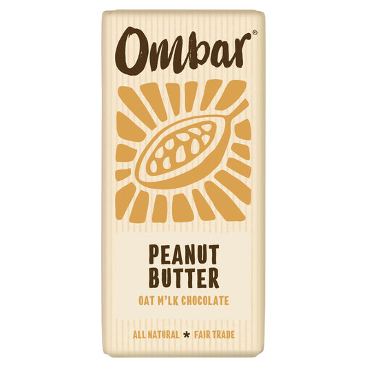 Ombar Oat M'lk Peanut Butter chocolate bar 70g — image 1