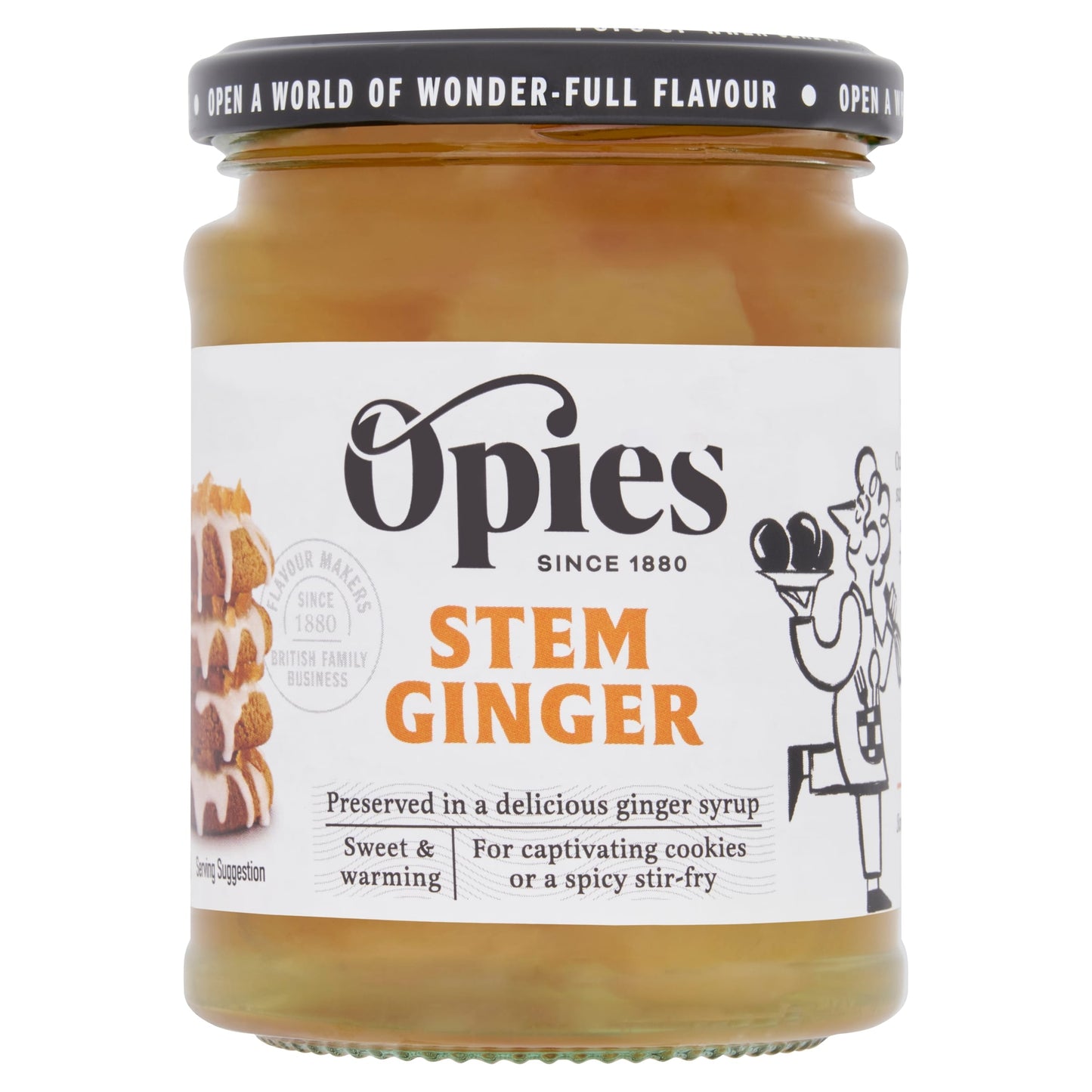 Opies Stem Ginger 350G — image 1